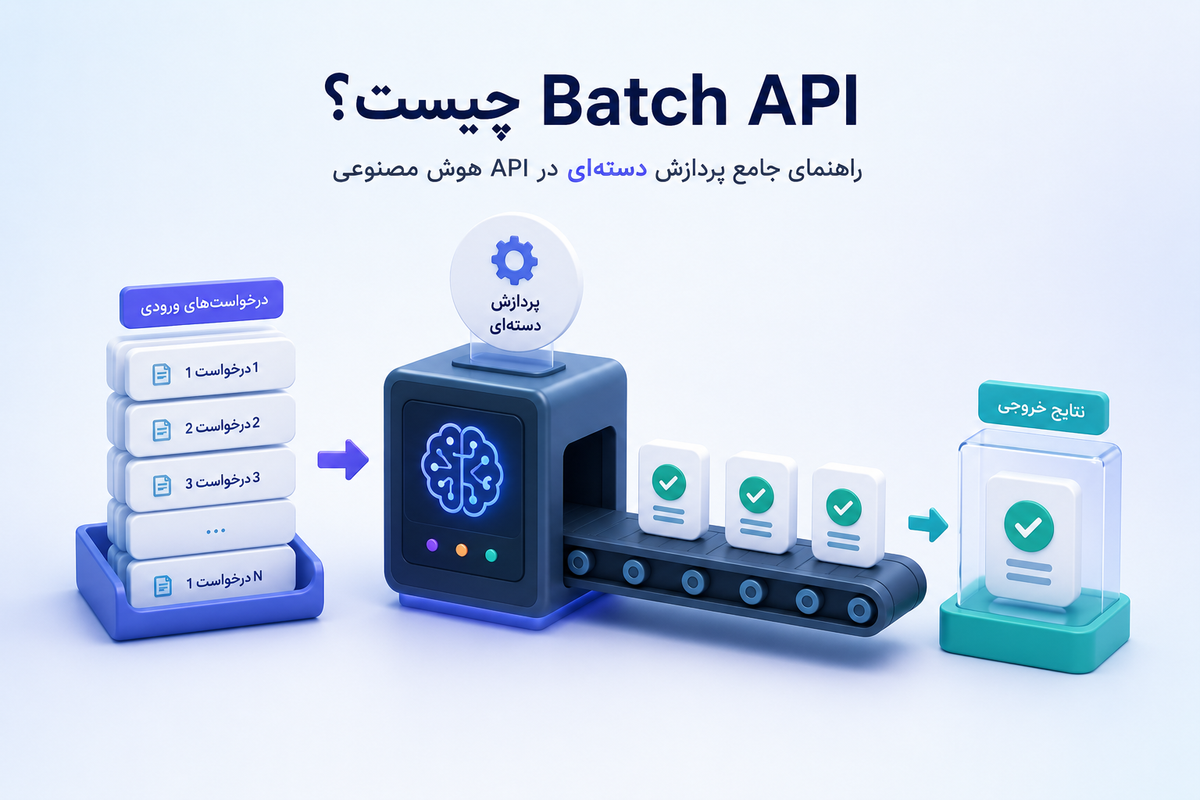 Batch API چیست؟ راهنمای جامع پردازش دسته‌ای در API هوش مصنوعی