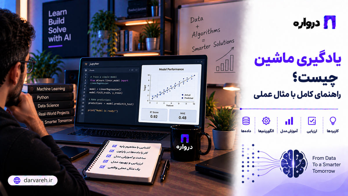 یادگیری ماشین چیست و چگونه با تحلیل داده‌ها پیش‌بینی انجام می‌دهد