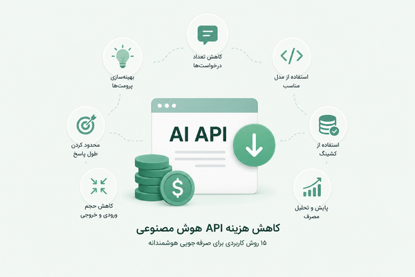 چگونه هزینه API هوش مصنوعی را کاهش دهیم؟ ۱۵ روش کاربردی برای کاهش هزینه مدل‌های AI