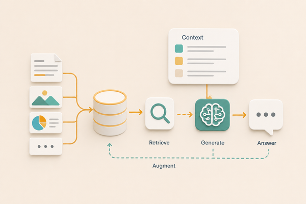 RAG چیست؟ راهنمای جامع Retrieval-Augmented Generation و کاربرد آن در هوش مصنوعی