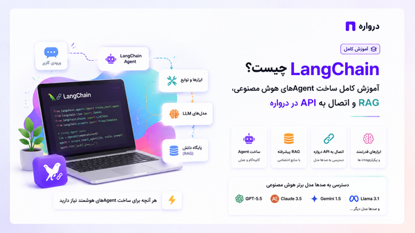 LangChain چیست؟ آموزش کامل ساخت Agentهای هوش مصنوعی، RAG و اتصال به API درواره