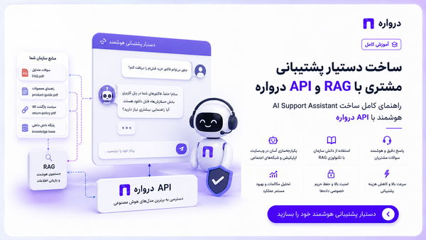 ساخت دستیار پشتیبانی مشتری با RAG و API درواره؛ راهنمای کامل ساخت AI Support Assistant