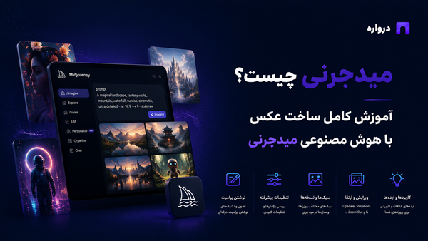 Midjourney چیست؟ آموزش کامل ساخت عکس با هوش مصنوعی میدجرنی