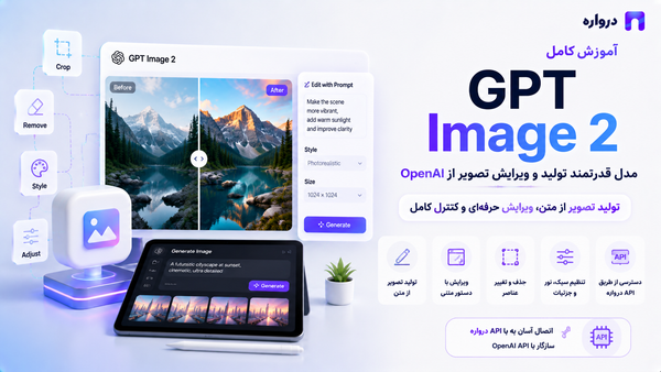 GPT Image 2 چیست؟ آموزش کامل تولید و ویرایش تصویر با API درواره