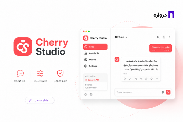Cherry Studio چیست؟ آموزش نصب، استفاده و اتصال به API درواره
