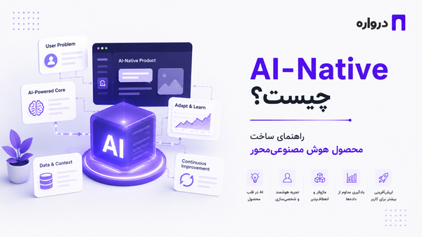 AI-Native چیست؟ راهنمای ساخت محصول هوش مصنوعی‌محور