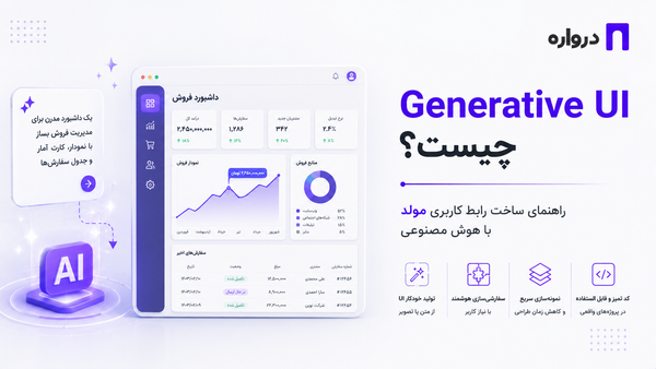 Generative UI چیست؟ آموزش ساخت رابط کاربری مولد با هوش مصنوعی