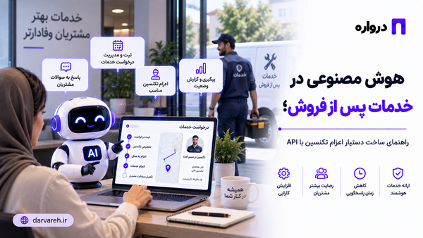 هوش مصنوعی در خدمات پس از فروش؛ راهنمای ساخت دستیار اعزام تکنسین با API
