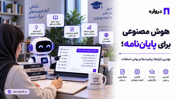 هوش مصنوعی برای پایان‌نامه؛ بهترین ابزارها، پرامپت‌ها و روش استفاده