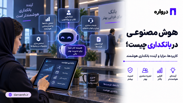 هوش مصنوعی در بانکداری چیست؟ کاربردها، مزایا و آینده بانکداری هوشمند