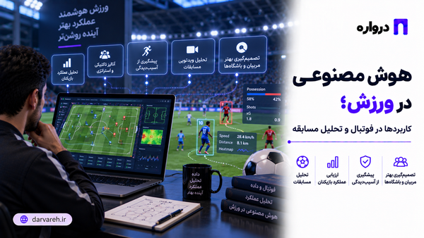 هوش مصنوعی در ورزش چیست؟ کاربردها در فوتبال و تحلیل مسابقه