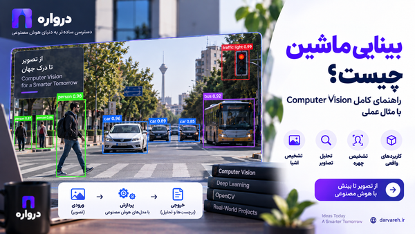 بینایی ماشین و تشخیص اشیا در تصویر با هوش مصنوعی