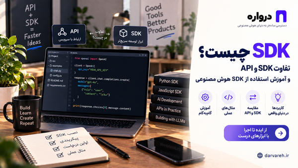 ساختار SDK و ارتباط اپلیکیشن با API هوش مصنوعی درواره