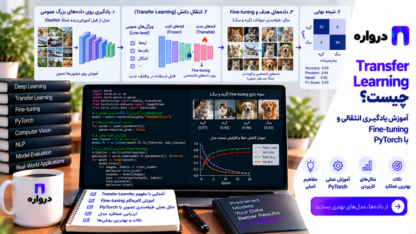Transfer Learning چیست؟ آموزش یادگیری انتقالی و Fine-tuning با PyTorch