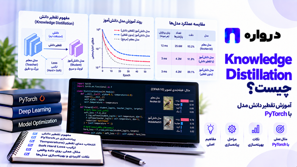 Knowledge Distillation چیست؟ آموزش تقطیر دانش مدل با PyTorch