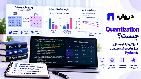 Quantization چیست؟ آموزش کوانتیزه‌سازی مدل‌های هوش مصنوعی با Python